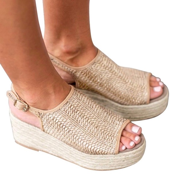 🔥🔥🔥Sexy Comfortable Platform Wedges - Picture 1 of 8